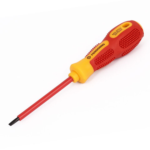 uxcell 3mm 2.5mm 3.3mm 3.5mm 4mm 5mm 6mm Magnetic Tip Rubber Coated Grip Slotted Flat Head Screwdriver Length 100mm-280mm ► Photo 1/6