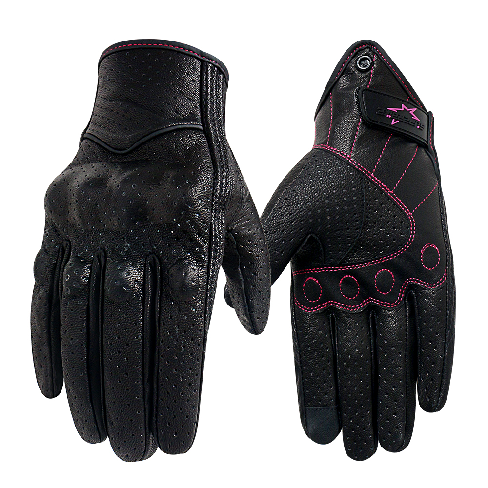 Injusto Ligadura Aptitud Motorcycle Gloves Women XS S M Leather Touch Screen Summer Motor Guantes  Cycling Glove Female Motocross Motorbike Luvas Mujer - Price history &  Review | AliExpress Seller - KAIWENDE Store | Alitools.io