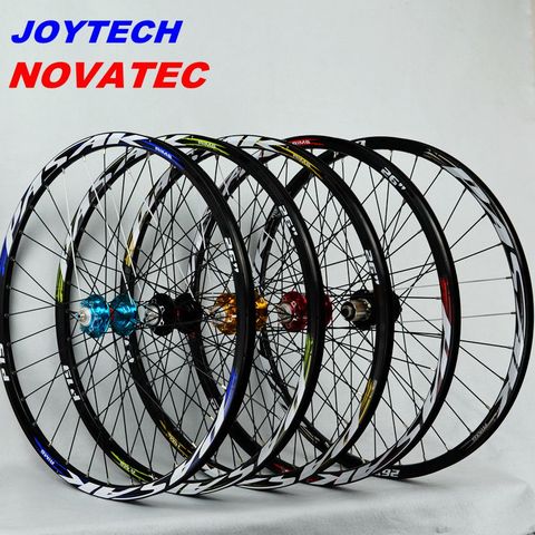 mountain bicycle wheels novatec041042 joytech front 2 rear 4 bearing japan hub super smooth wheel wheelset Rim26 27.5 29in ► Photo 1/6