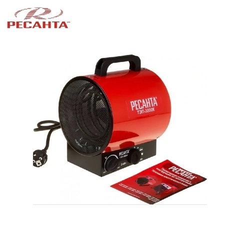 Electric heat gun TEP-3000K Hotplate Facility heater Area heater Space heater ► Photo 1/5