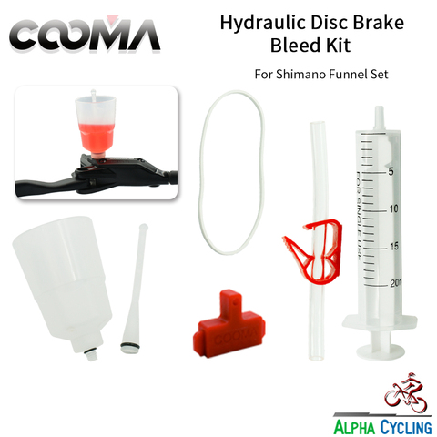 COOMA's Hydraulic Brake BLEED KIT for SHIMANO Brake System, Mineral Oil Brake, Basic V0.7 ► Photo 1/6