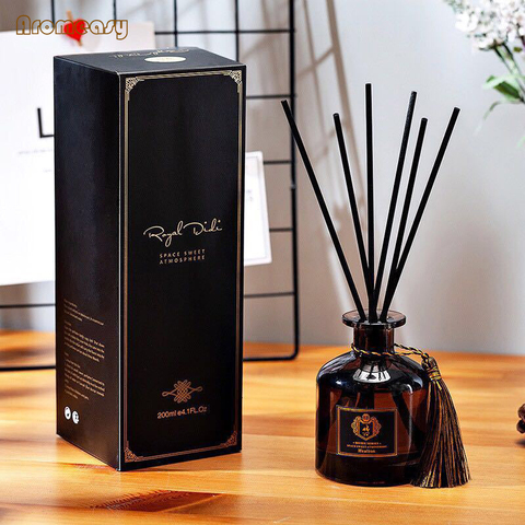 Aromeasy 50ml Reed diffuser sets good smell perfume, bedroom air freshener, long-lasting fragrance, European-style perfume. ► Photo 1/4