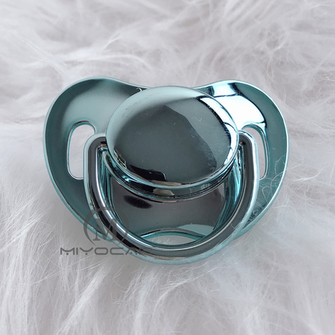 MIYOCAR unique design gold pink 3 size choose bling pacifiers SGS pass food grade BPA free pacifier dummy P10 ► Photo 1/6