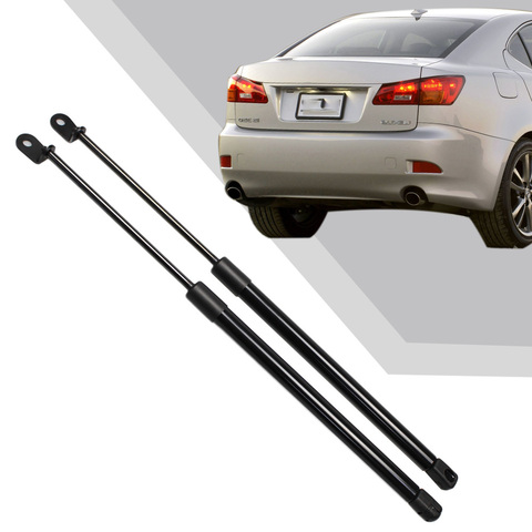for Lexus IS F IS250 IS300 IS350 2005-2015 Tailgate Boot carbon fiber Gas Struts Lift Supports Gas Spring 18.31 inches damper ► Photo 1/4