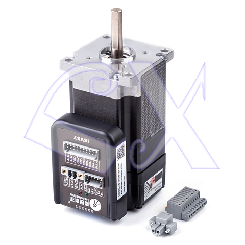 Leadshine ISV5718V36-1000 Integrated servo motor 180W 36VDC NEMA23 Servo Motor 3000 RPM Speed CNC servo motor encoder 1000 line ► Photo 1/1