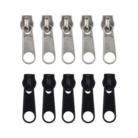 #3 #5 #8 #10 Metal Zipper Slider Zipper Head Pull Replacement Repair Kit Garment Bag Suitcase Zip Fastenings Clothes Accessories ► Photo 1/6