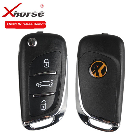 XHORSE English Universal XNDS00EN Wireless Remote Key For DS Type 3 Buttons Work With VVDI2 and VVDI Key Tool 10pcs/lot ► Photo 1/5