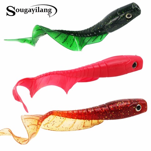 Sougayilang 6pcs Soft Fishing Lures 16cm 10g Magic Lures For Shad Fishing  Soft Bait Worm Artificial Carp Fishing Tackle - Price history & Review, AliExpress Seller - Sougayilang Official Store