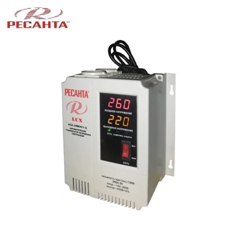 Single phase voltage stabilizer RESANTA ASN-2000N/1-C LUX ► Photo 1/1