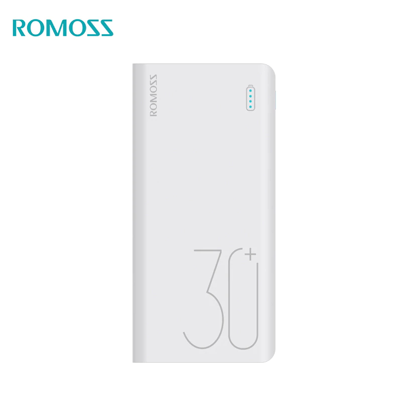 Power bank Romoss  Sense 8+ 30000 mAh USB Type power bank externa bateria portable charger for phone ► Photo 1/1