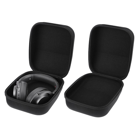 VKTECH Hard Storage Case PU EVA Travel Box for Sennheiser HD598 HD600 HD650 Headphones Headsets Earphones Bags Case High Quality ► Photo 1/6