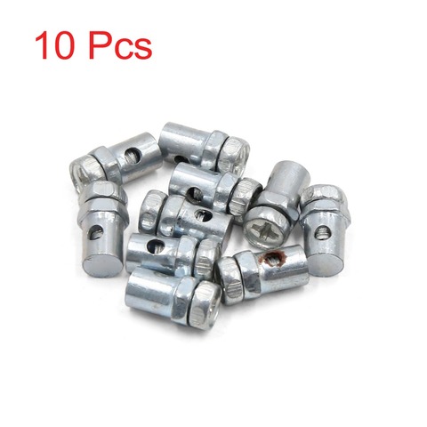 uxcell Universal Fit for Cable Diameter 2.5mm 10Pcs 14 x 8mm Brake Line Cable Wire Fixed Screws Fastener for Motorcycle ► Photo 1/6