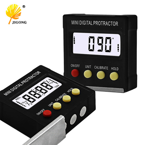 360 Degree Mini Digital Protractor Inclinometer Electronic Level Box Magnetic Base Measuring Tools ► Photo 1/6