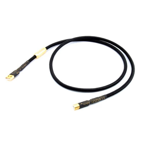 6N OFC Oxygen free copper Cable Professional 2/3/5FT Audio Data Influx 2.0 Audiophile USB AB A-B DAC Gold plating ► Photo 1/1