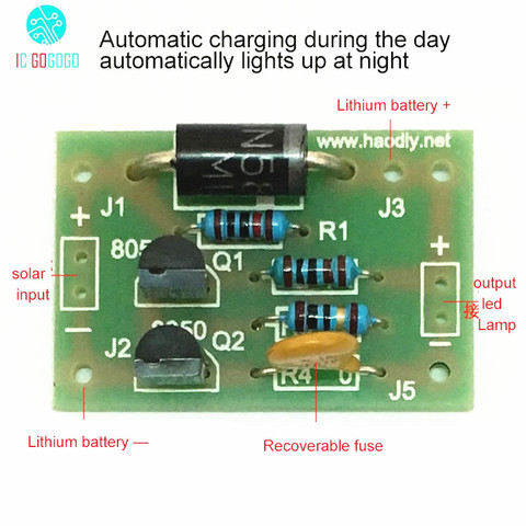 Diy Kits Solar Lamp Board Control Sensor Lithium Battery Charger Night Light Controller Module Home Outdoor Circuit Automatic History Review Aliexpress Er Ic Gogogo Alitools Io