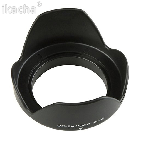 52mm Flower Lens Hood for Nikon D5200 D5100 D3100 D3200 D3000 and 18-55mm 55-200mm Plastic Camera Accessories ► Photo 1/3