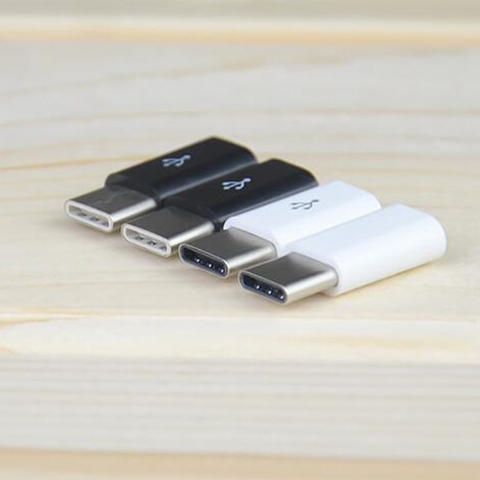 Universal USB 3.1 Type-C Male Connector to Micro USB Female Converter USB-C Data Adapter Type C Device ► Photo 1/6