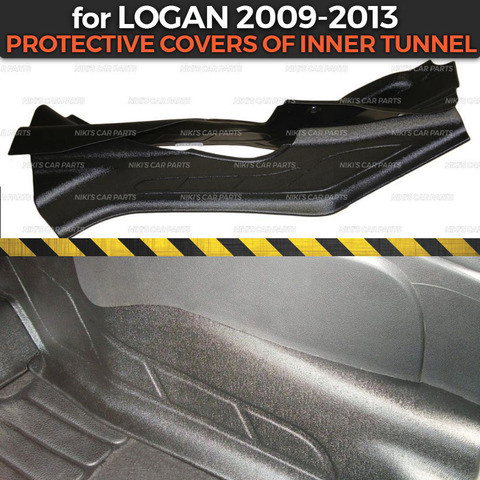 Protective covers for Renault Logan 2009-2013 of inner tunnel ABS plastic trim accessories guard protection of carpet car ► Photo 1/1