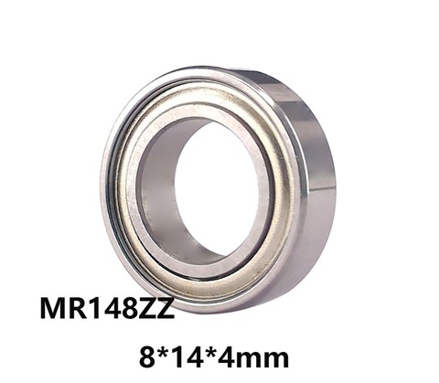 5pcs/lot MR148ZZ Deep Groove Ball Miniature Mini bearings MR148ZZ MR148-ZZ 8*14*4mm 8*14*4 High quality Bearing Steel ► Photo 1/1