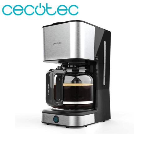 Cecotec Coffee 66 Heat Drip Coffee Maker 950W Stainless Steel 1.5L Capacity 12 Cups of Coffee with Reheat and Keep Warm Function ► Photo 1/3