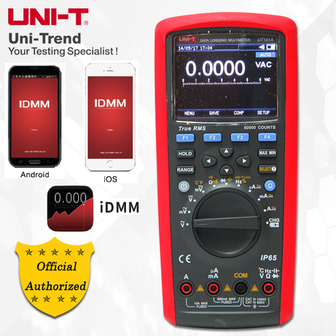 UNI-T UT181A True RMS Datalogging Multimeter; Digital Multimeter, Low-Pass Filtering/nS Conductance/Dual Temperature Measurement ► Photo 1/6