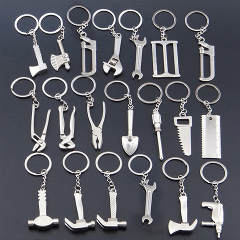 2017 Creative Tool Style Wrench Spanner Key Chain Car Keyring Metal Keychain Gift ► Photo 1/6