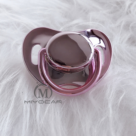 MIYOCAR unique design 4 gold colors 3 size choose bling pacifiers SGS pass food grade BPA free pacifier dummy P11 ► Photo 1/6