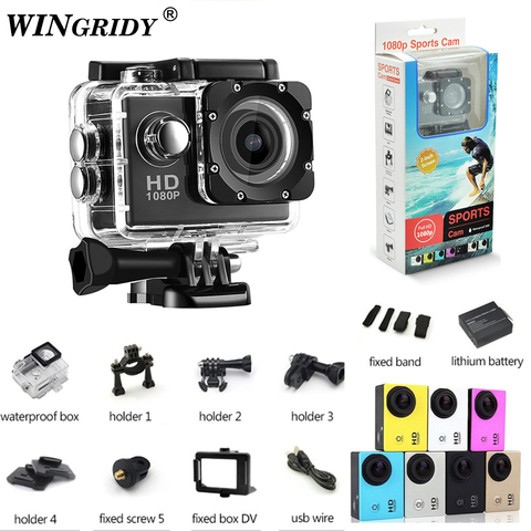 Waterproof 30m Mini Camera Full HD 1080P Action Sport Camcorder Outdoor gopro style 2