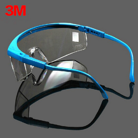 3M 1711 Safety Glasses Goggles Anti-wind Anti sand Anti Dust Resistant Transparent Glasses Work Bicyle Labor protective eyewear ► Photo 1/1