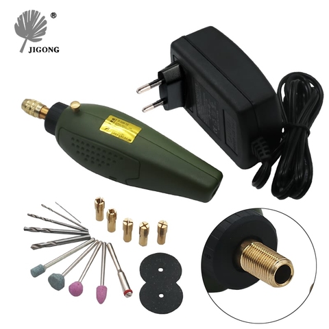 Electric grinder Mini Drill dremel Grinding Set 12V DC dremel accessories Tool for Milling Polishing Drilling Cutting Engraving ► Photo 1/6