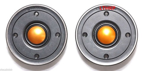 One New Pair (2 units)For M0nit0r Audio TBX025 V2 25mm Gold Dome Tweeters ► Photo 1/1