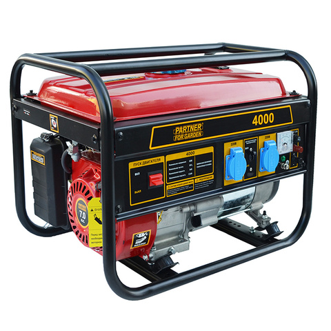 Generator gasoline partner for garden 4000( 4. t., 7L.. 3-3.5kw, manual starter, 45 kg) ► Photo 1/1