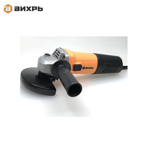 Angle grinder (bulgarian) VIHR USHM-125/900 for grinding or cutting metal Electric portable grinder Angle drive grinder ► Photo 1/6