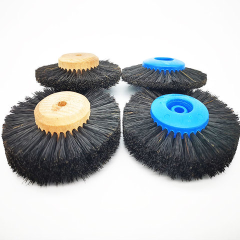 2 pcs Dental Laboratory Materials Dentistry Odontologia Latch Polishing Brush Wheel Rotary Tools Wool Goat Cotton Black Buff ► Photo 1/6