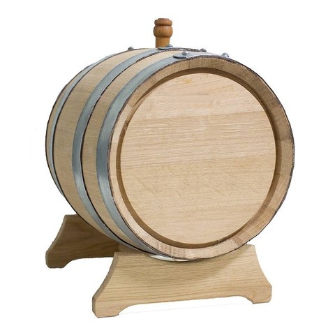 Oak barrel for cognac 50 liters (chopped oak) ► Photo 1/2