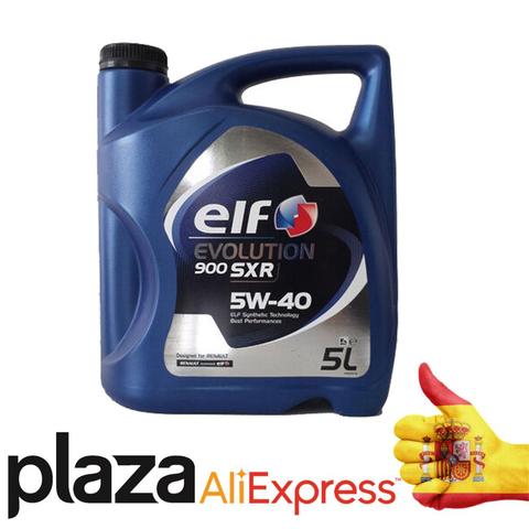 Elf Evolution 900 SXR 5W40 5L-Oil for motor-stimulating lubricant car-RN 0700 RN 0710 MB 226.5 ACEA A3/B4-Renault-Mercedes ► Photo 1/1