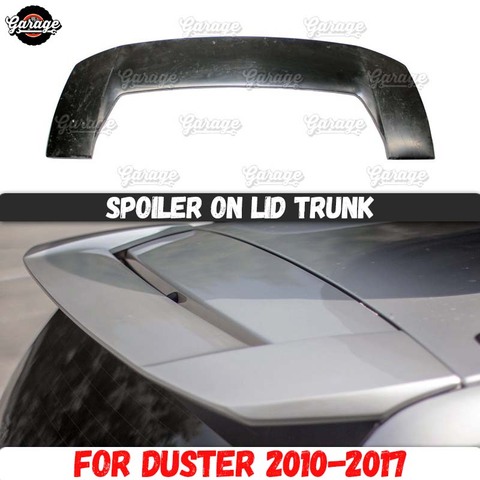 Spoiler for Renault / Dacia Duster 2010-2017 on lid trunk ABS plastic sport styling accessories car tuning aerodynamic wing ► Photo 1/6