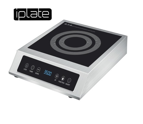 Induction cooker iPlate 3500 Nora (3500 Watt, step 100 W, timer 24 hours, strengthen body, warranty 1 year) ► Photo 1/2