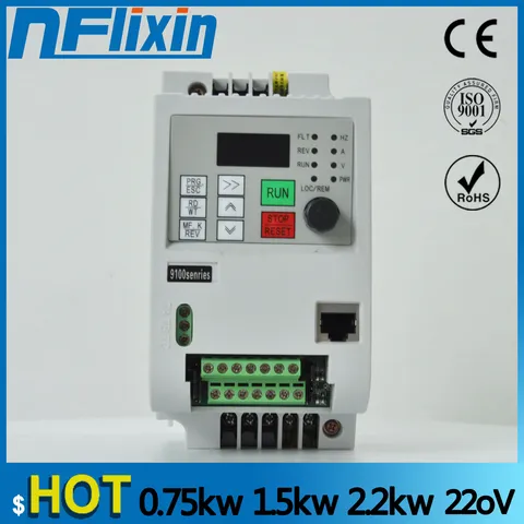frequency of 220 3 phase Mini VFD Variable Frequency Drive Converter for Motor Speed Control Frequency Inverter ► Photo 1/6