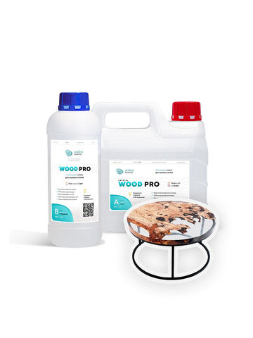 Epoxy resin for filling countertops Artline creativity Wood Pro 4 kg ► Photo 1/1