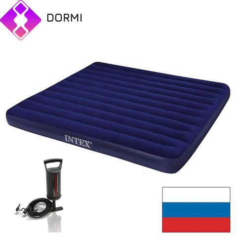 INTEX Inflatable Mattress bed for home or tourism for swimming With Pump 99X191X25CM 137X191X25CM ► Photo 1/5