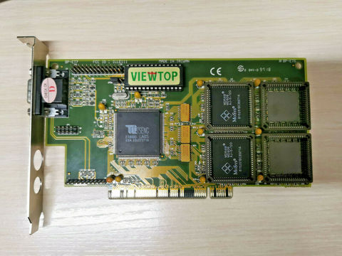 Tseng Labs ET6000 video card (d5202/20) 2 MB MDRAM PCI ► Photo 1/3