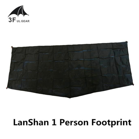 3F UL GEAR LanShan 1 Tent footprint waterproof wearproof groundsheet original silnylon ground cloth 210*95cm ► Photo 1/6