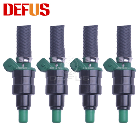 DEFUS 4X 0280150206 Fuel Injector Bico Nozzle For VOLKSWAGEN VANAGON 83-91 2.1 1.9 Injection Values 0 280 150 206 025906031 NEW ► Photo 1/6