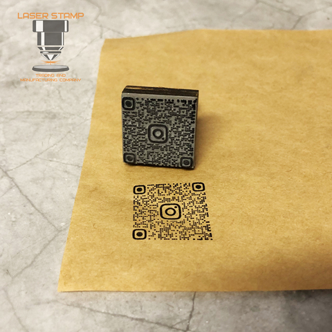Stamp Instagram, for Instagram. Stamp for envelopes, packaging. Inst_m ► Photo 1/2