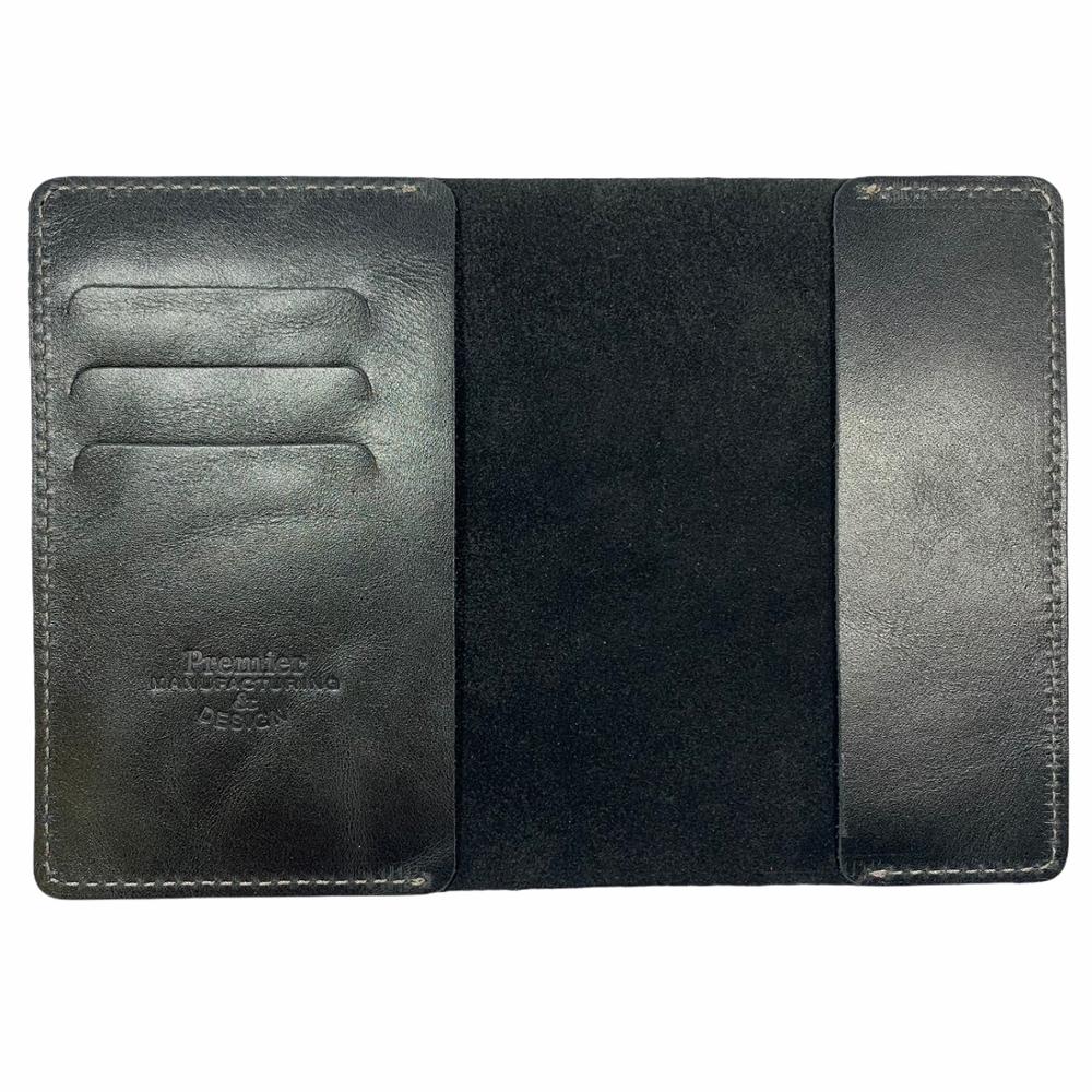 Leather passport cover  Unisex ► Photo 1/3