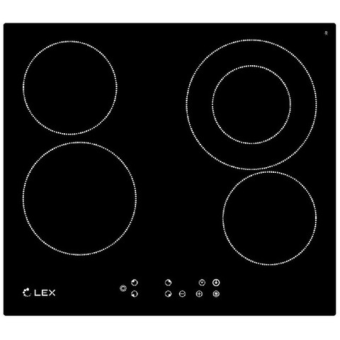 Built-in electric hob Lex EVH 641 BL ► Photo 1/1