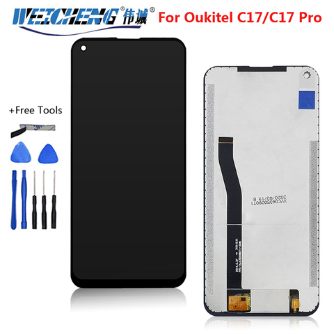 100% Original New 6.35 inch OUKITEL C17 PRO LCD Display+Touch Screen Digitizer Assembly LCD+Touch Digitizer for OUKITEL C17 PRO ► Photo 1/4