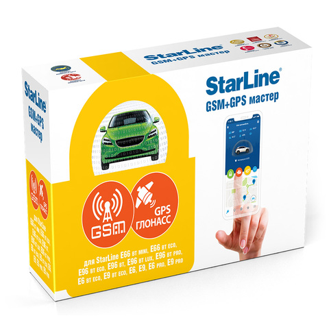 Starline GSM + GPS Master 6 for car alarms Starline ► Photo 1/2