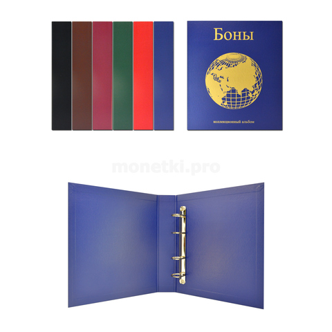 Album (folder) for banknote bumvinyl, format 